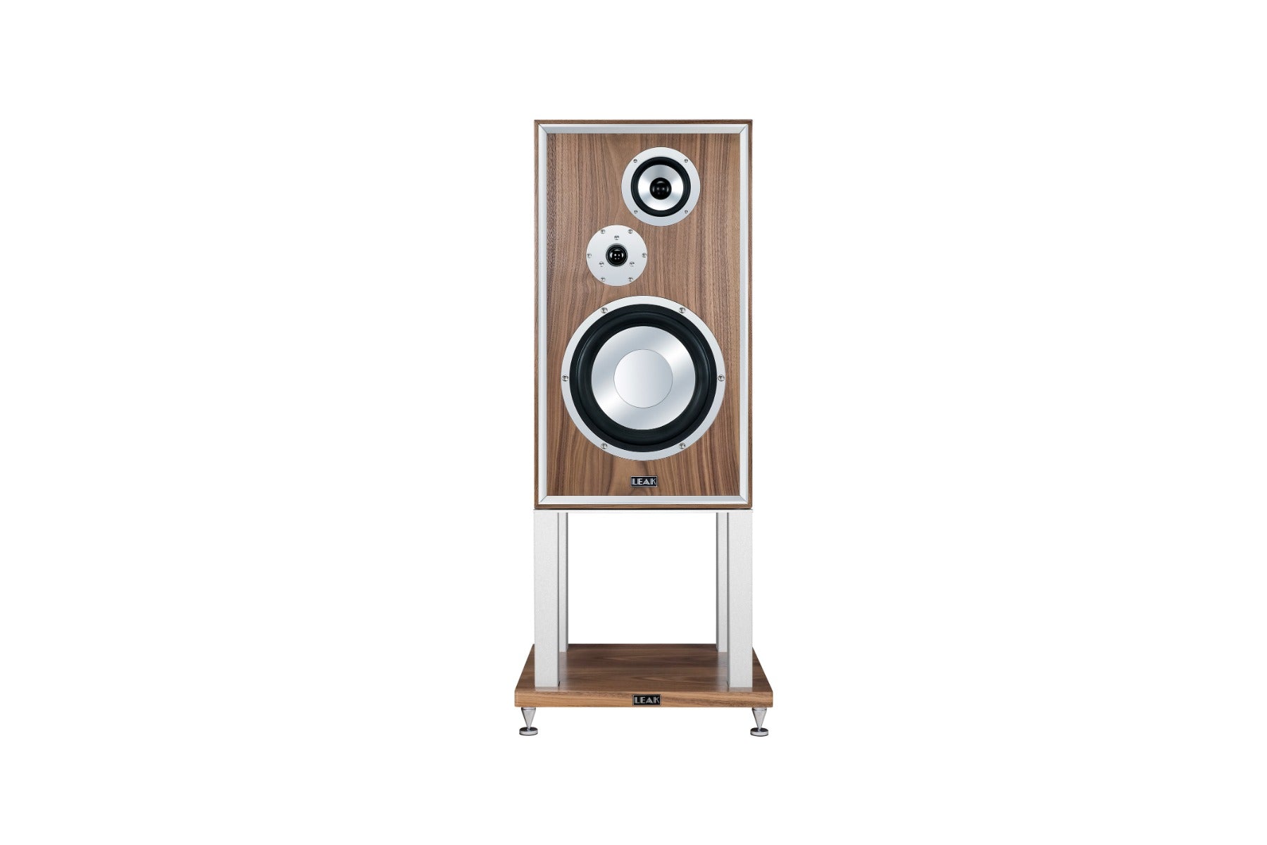 LEAK Sandwich 250 Loudspeakers + Stands - Walnut