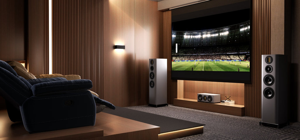 Wharfedale Evo 5.4 Floorstanding Speakers - Lunar Grey