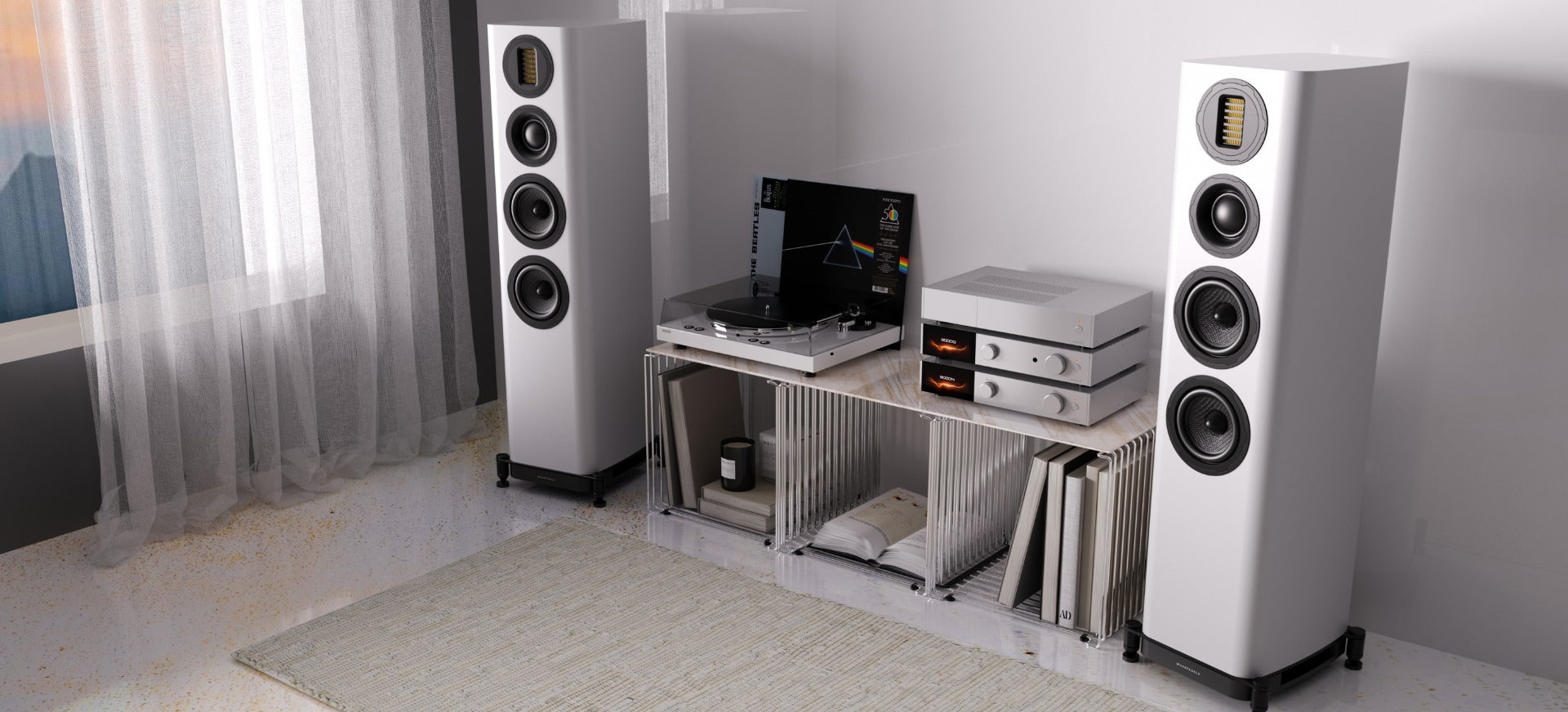 Wharfedale Evo 5.3 Floorstanding Speakers - White