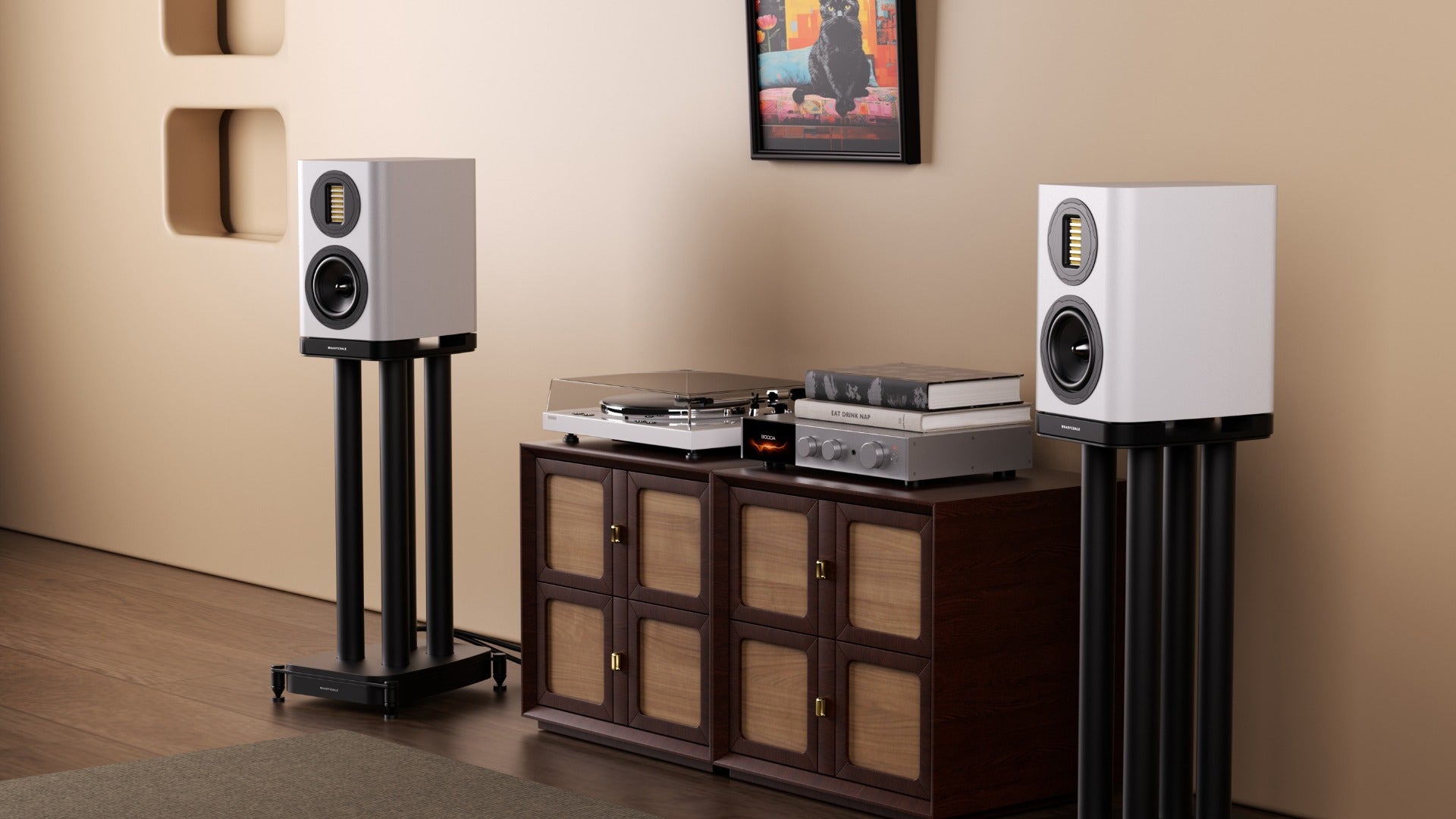 Wharfedale Evo 5 for Evo 5.1 Speaker Stands - Black