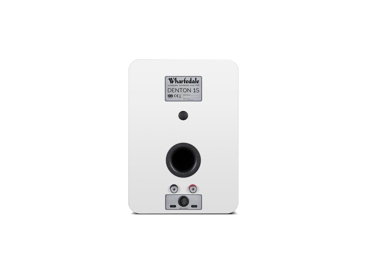 Wharfedale Denton 1S Bookshelf Speakers – White