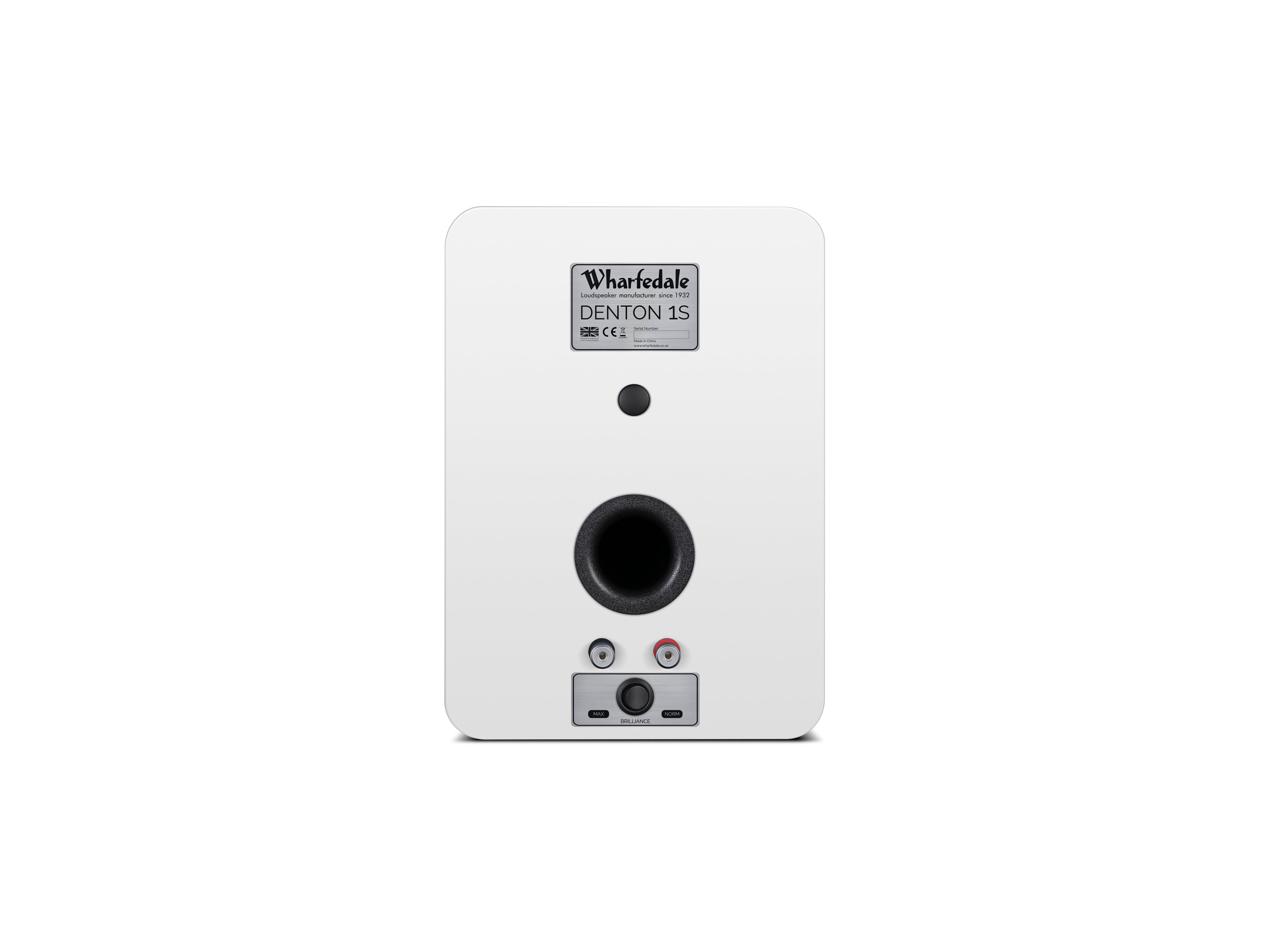 Wharfedale Denton 1S Bookshelf Speakers – White
