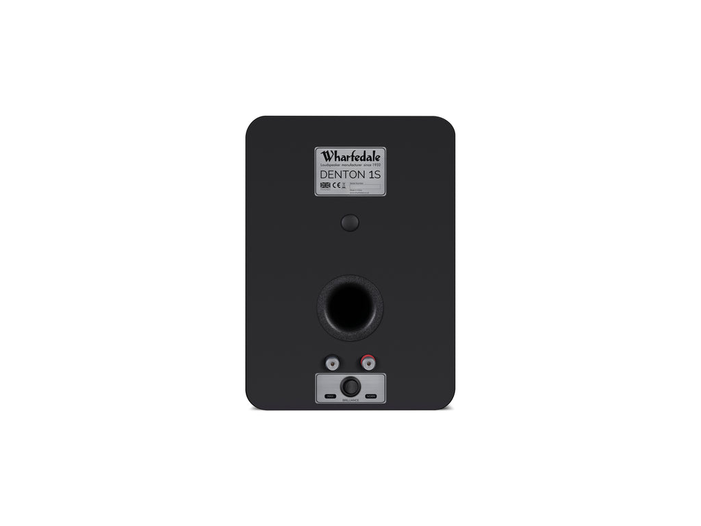 Wharfedale Denton 1S Bookshelf Speakers – Black