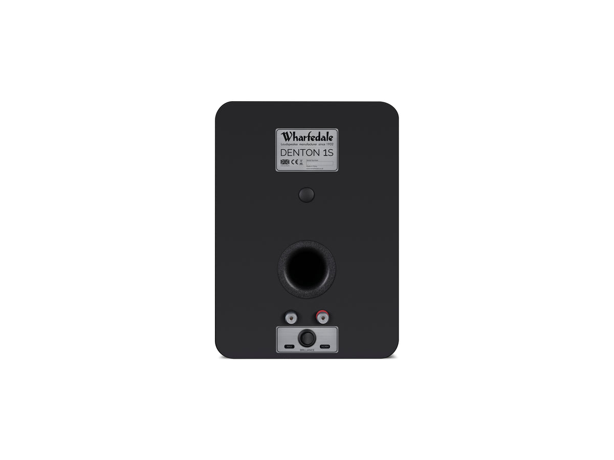 Wharfedale Denton 1S Bookshelf Speakers – Black