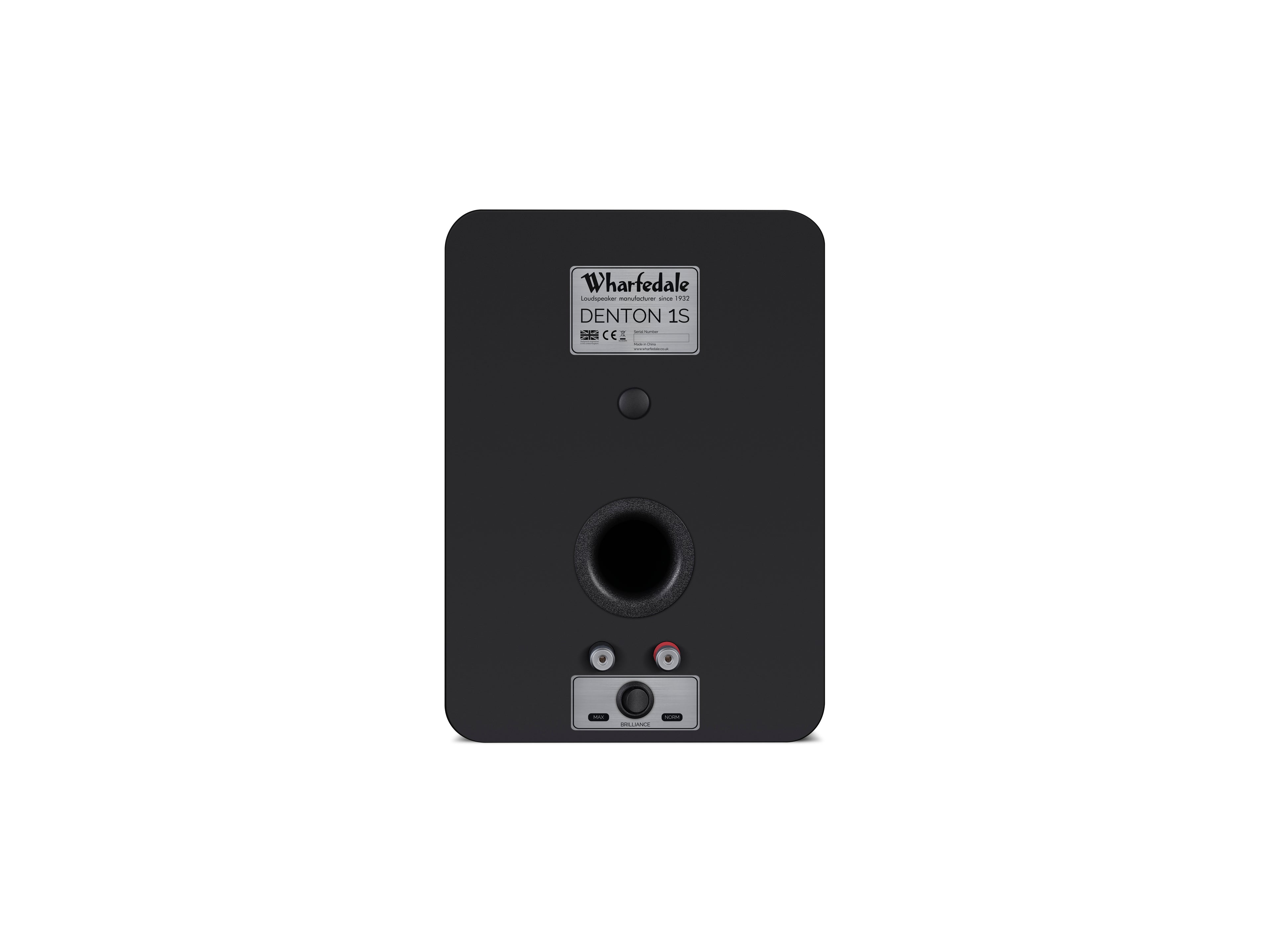 Wharfedale Denton 1S Bookshelf Speakers – Black