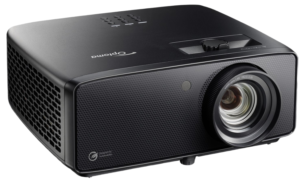 Optoma UHZ58LV Bright 4K UHD Dual Laser Home Entertainment Projector