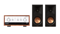 LEAK Stereo 130 Integrated Amplifier + Klipsch RP-500M II Speakers