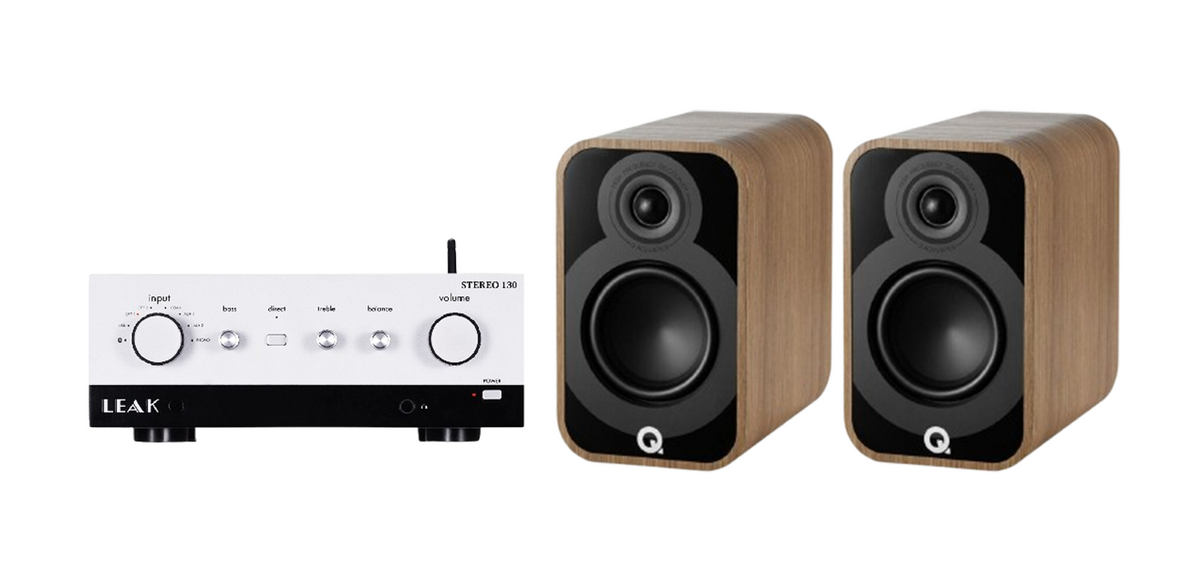 LEAK Stereo 130 Integrated Amplifier + Q Acoustics 5010 Speakers