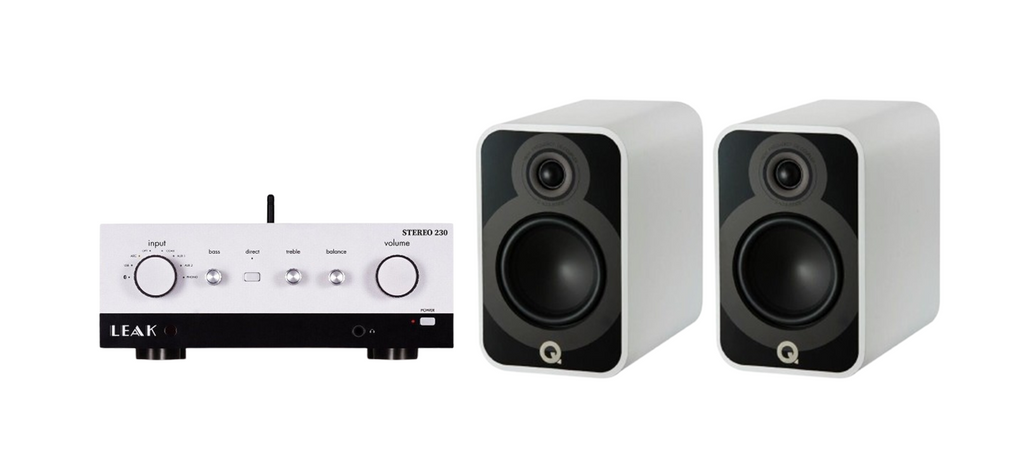 LEAK Stereo 230 Integrated Amplifier + Q Acoustics 5020 Speakers