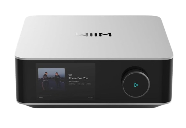 WiiM AMP Ultra Network Stereo Amplifier + Wharfedale Evo 5.3 Floor Standing Speakers Package and 5 metres Classic 79 Strand