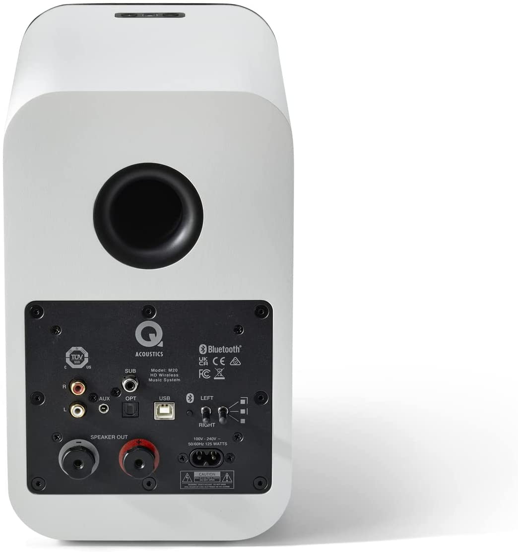 Q Acoustic M20 HD Wireless Music System Speakers White