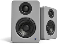 Kanto Audio Yu2 Active Powered Bookshelf Speakers  Matte Grey - EX DEMO