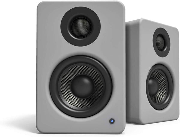 Kanto Audio Yu2 Active Powered Bookshelf Speakers - Matte Grey - OPEN BOX