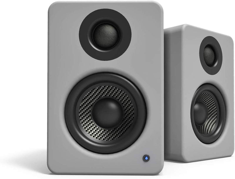 Kanto Audio Yu2 Active Powered Bookshelf Speakers - Matte Grey - OPEN BOX