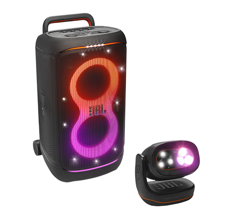 JBL PartyBox 520 with PartyLight Beam Bundle
