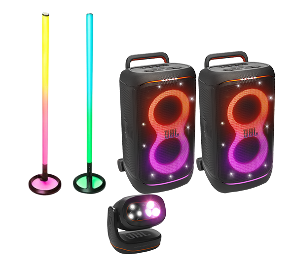 JBL PartyBox 520 Stereo PartyLight Bundle