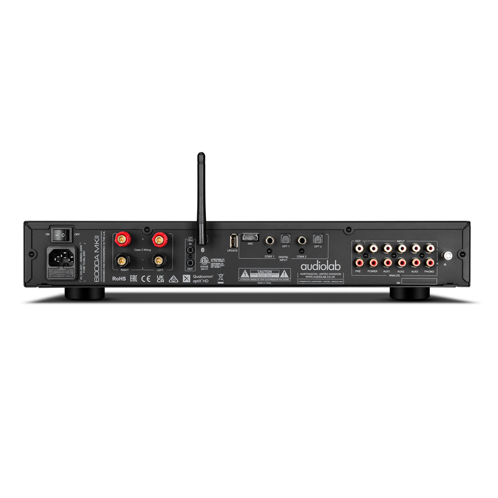 Audiolab 6000A MKII - Integrated Amplifier - Black
