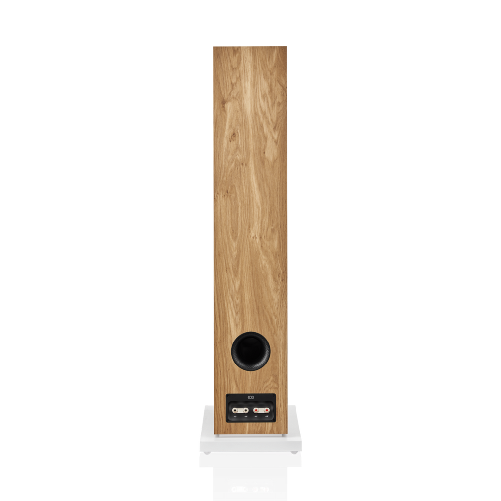 Bowers & Wilkins 603 S3  Floor Standing Speakers – Oak