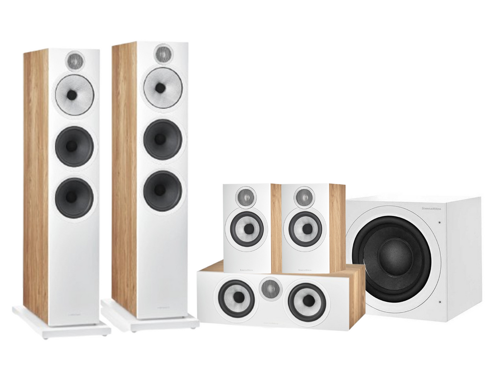 Bowers & Wilkins 603 S3 5.1 Cinema Pack with ASW610 10” Subwoofer