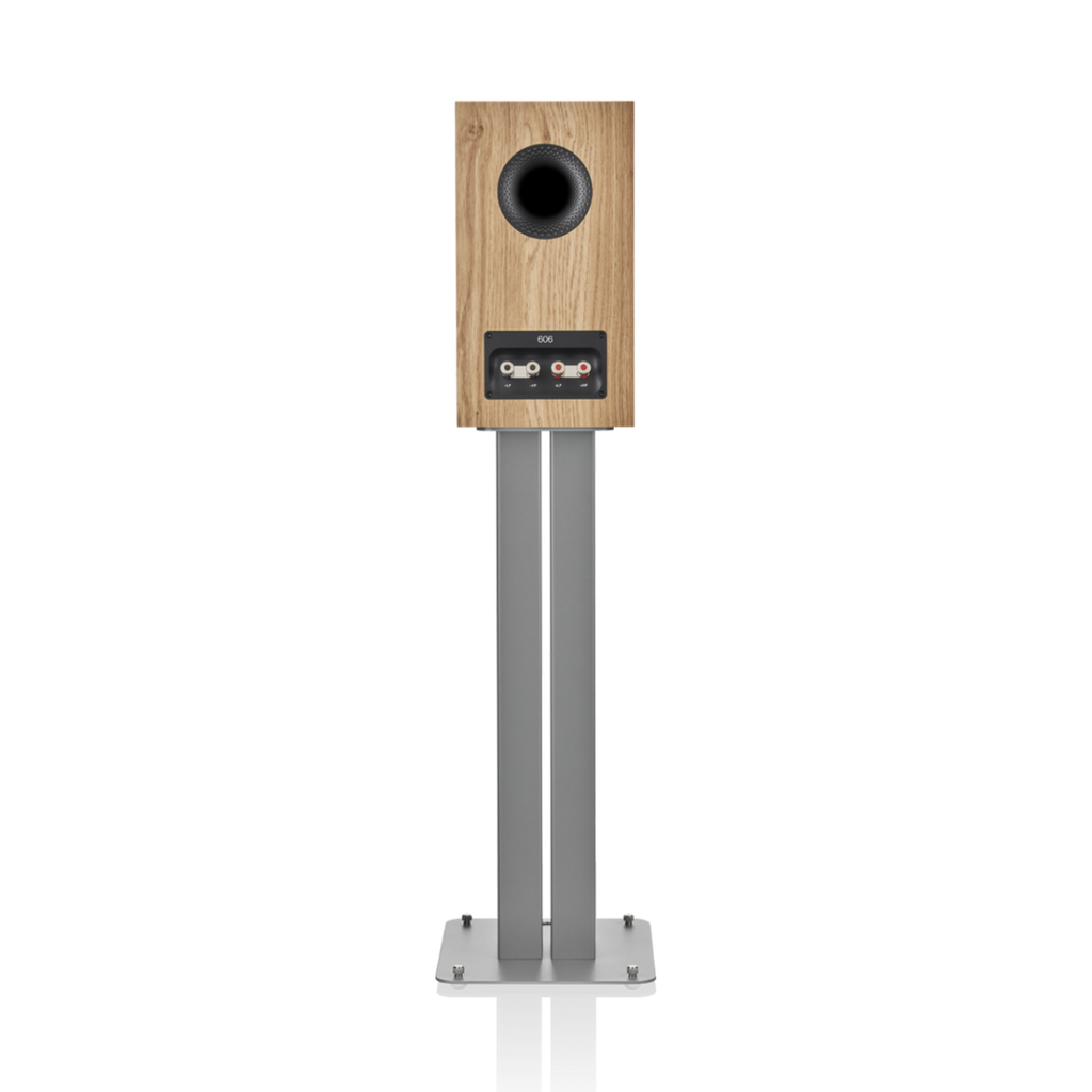 Bowers & Wilkins 606 S3 Stand Mount Speakers – Oak