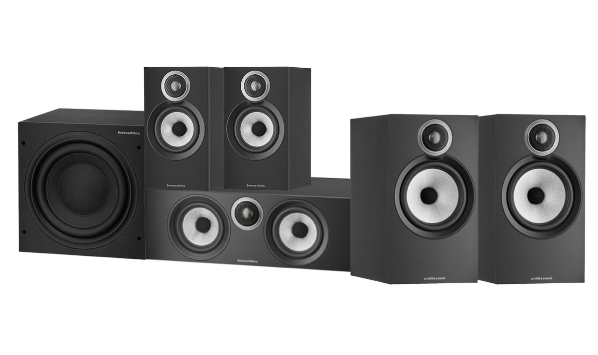 Bowers & Wilkins 606 S3 5.1 Cinema Pack with ASW608 8” Subwoofer