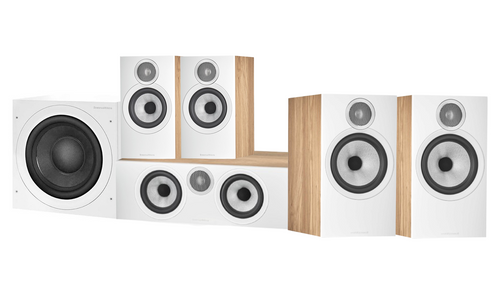 Bowers & Wilkins 606 S3 5.1 Cinema Pack with ASW608 8” Subwoofer
