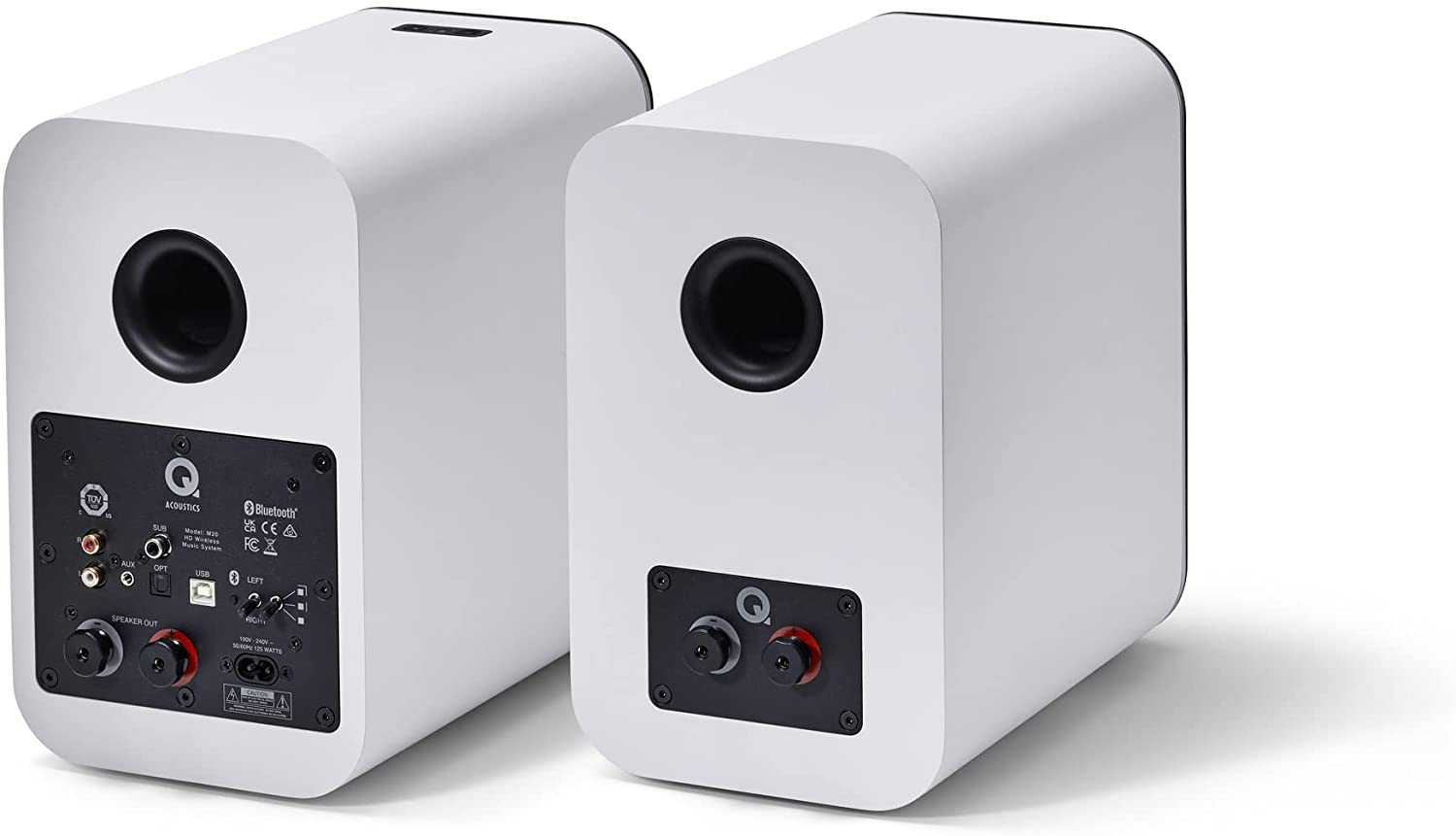 Q Acoustic M20 HD Wireless Music System Speakers White