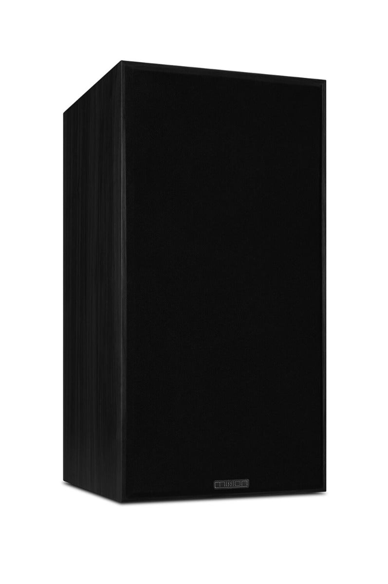 Mission 700 Bookshelf Speakers With Stands - Black