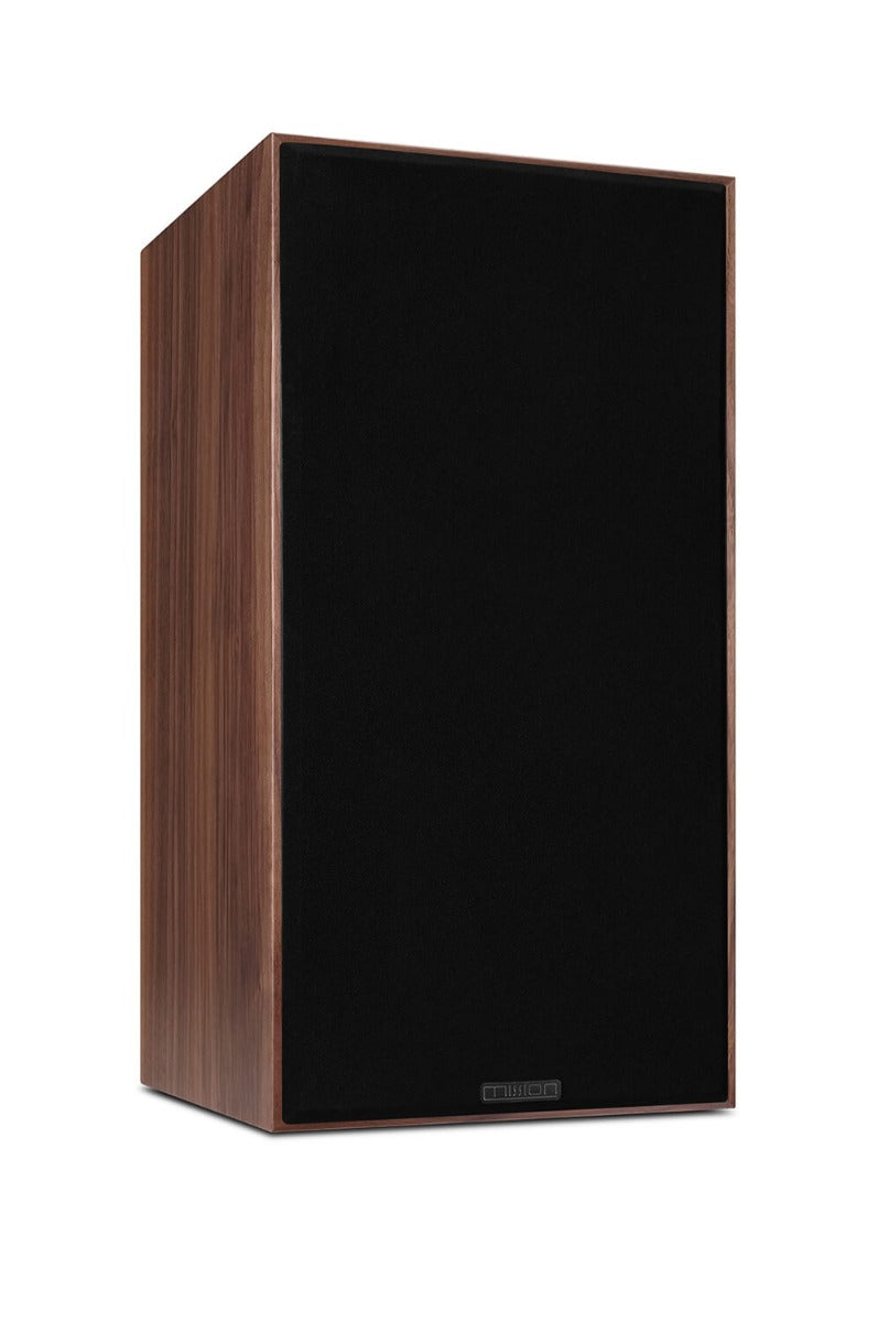 Mission 700 Bookshelf Speakers With Stands - Walnut