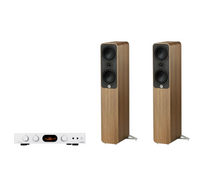 Audiolab 7000A Integrated Amplifier + Q Acoustics 5040 Floor Standing Speakers Package and 5 metres Classic 79 Strand
