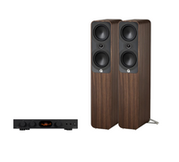 Audiolab 7000A Integrated Amplifier + Q Acoustics 5050 Floor Standing Speakers Package and 5 metres Classic 79 Strand