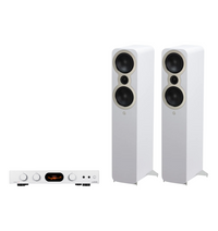 Audiolab 7000A Integrated Amplifier + Q Acoustics 3050c Floor Standing Speakers Package and 5 metres Classic 79 Strand