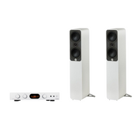 Audiolab 7000A Integrated Amplifier + Q Acoustics 5040 Floor Standing Speakers Package and 5 metres Classic 79 Strand