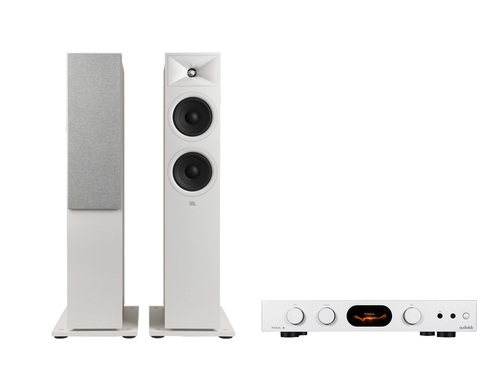 Audiolab 7000A Integrated Amplifier + JBL Stage 260F Floor Standing Speakers Package and 5 metres Classic 79 Strand