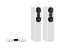 Audiolab 7000A Integrated Amplifier + Mission LX-5 MKII Floor Standing Speakers Package and 5 metres Classic 79 Strand