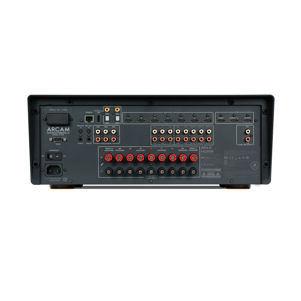 ARCAM AVA25 High Performance Hi Fi Home Cinema Amplifier