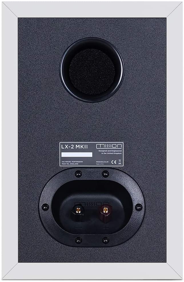Mission LX-2 MKII Standmount Speakers - White