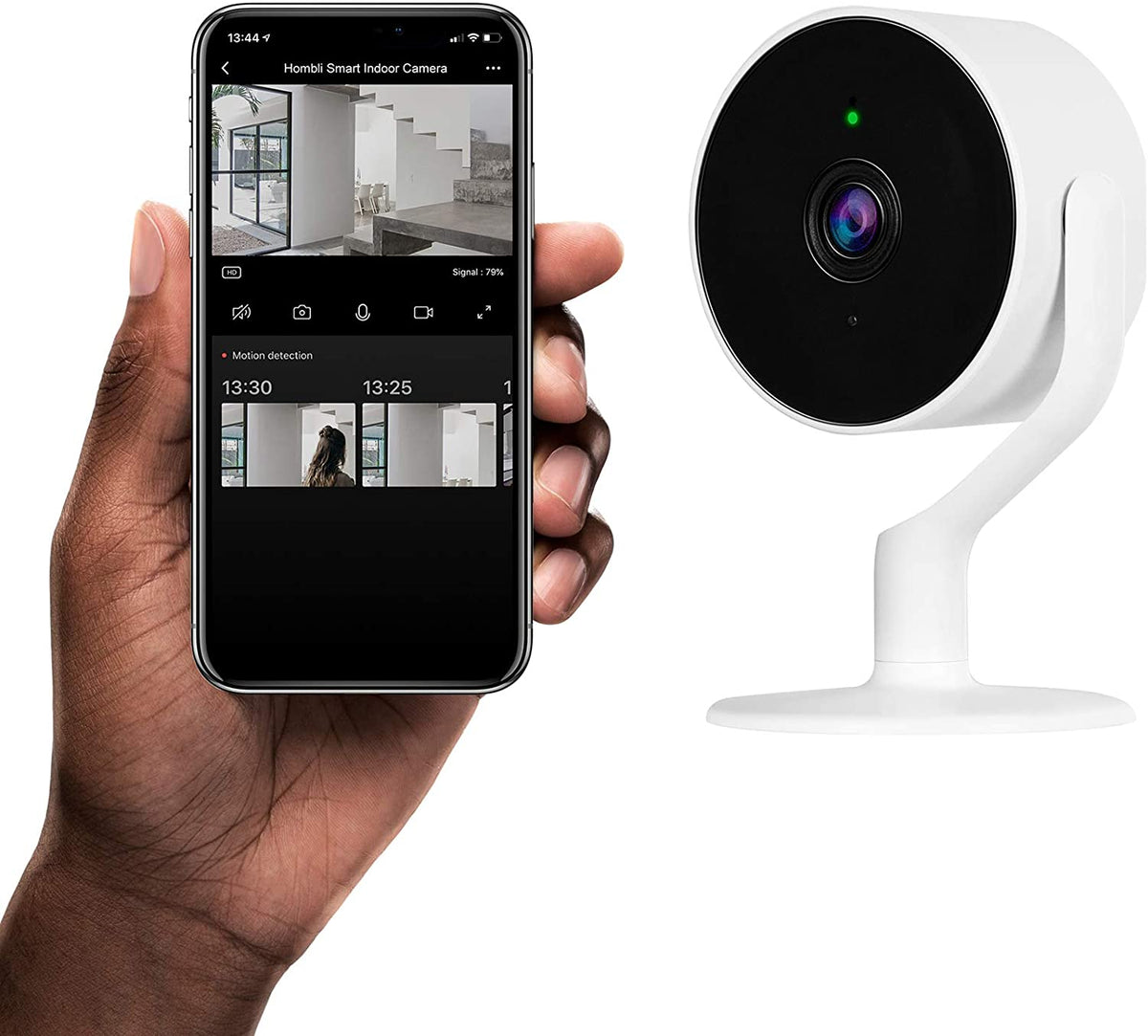 Hombli Full HD 1080p Smart In Door Camera (Adjustable Stand)