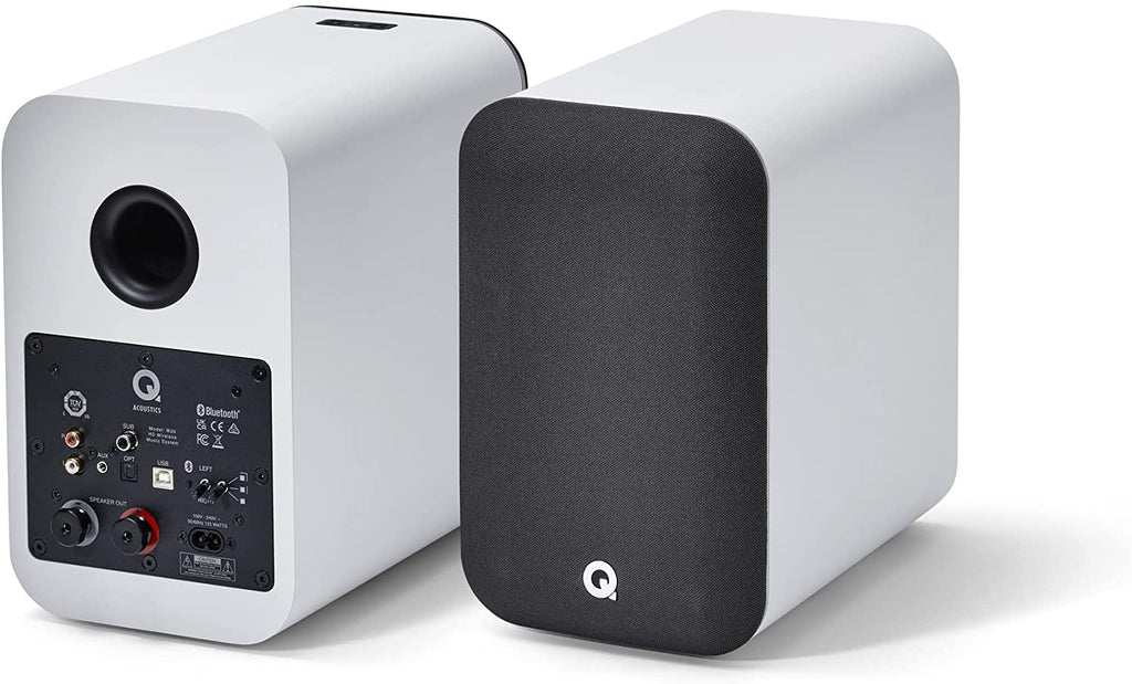 Q Acoustic M20 HD Wireless Music System Speakers White