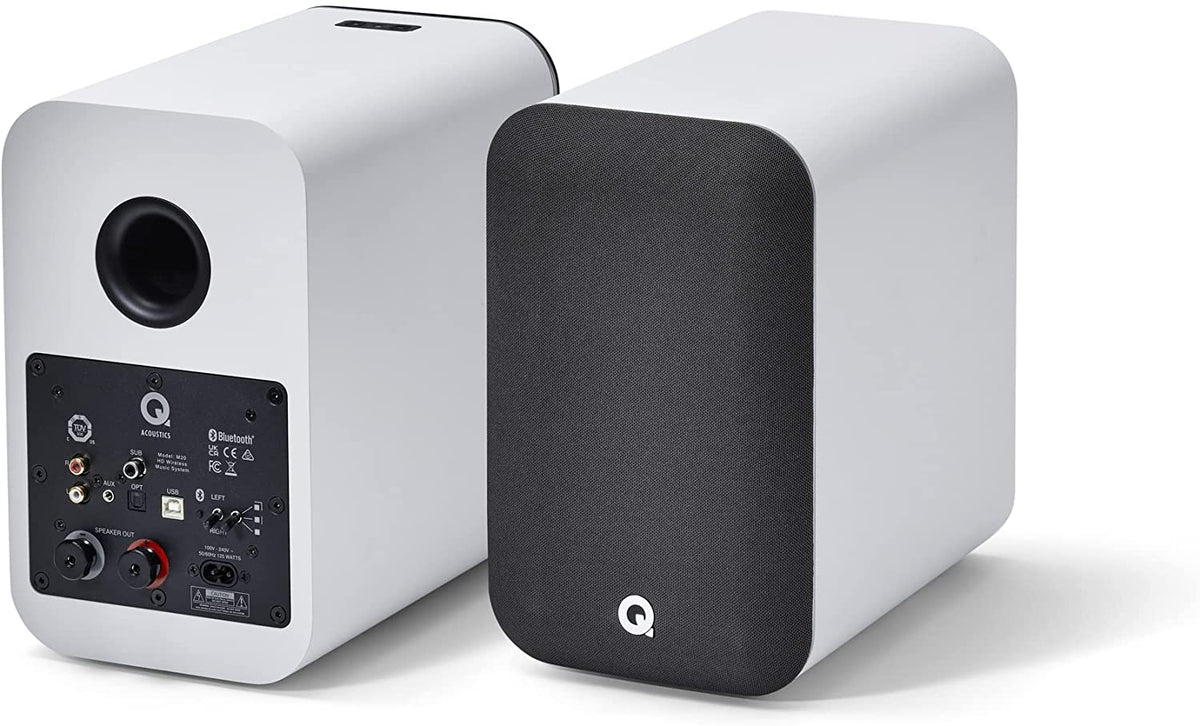 Q Acoustic M20 HD Wireless Music System Speakers White
