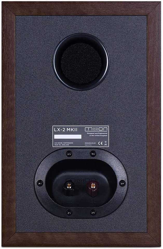 Mission LX-2 MKII Standmount Speakers - Walnut