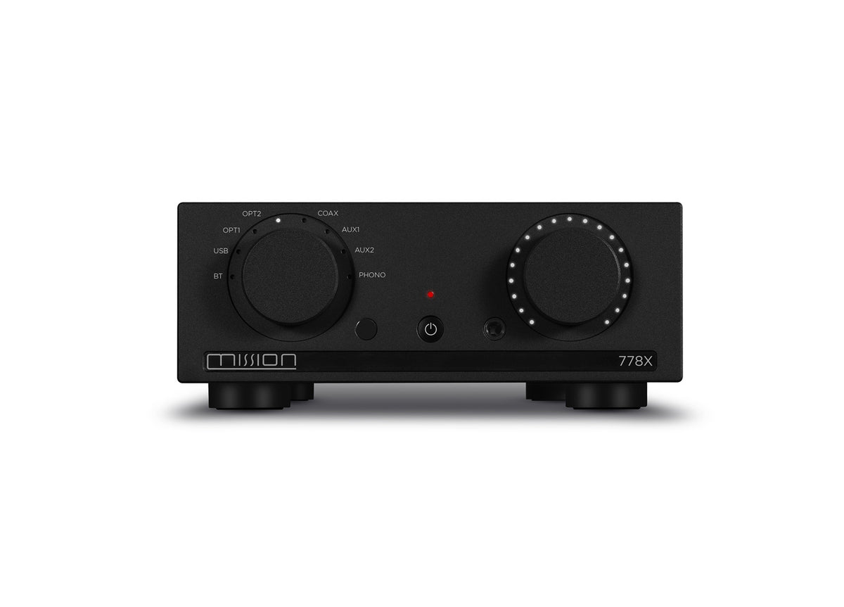 Mission 778X Stereo Amplifier – Black