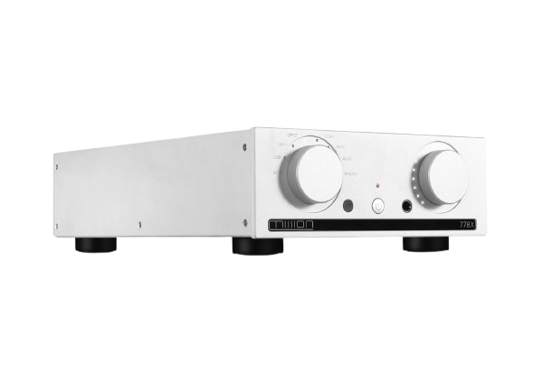 Mission 778X Stereo Amplifier + Mission 700 Bookshelf Speakers with Mission 700 Stands