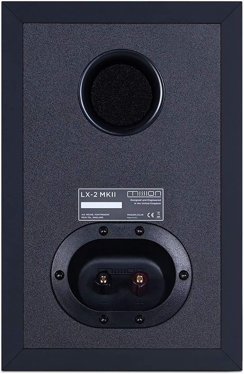 Mission LX-2 MKII Standmount Speakers - Black