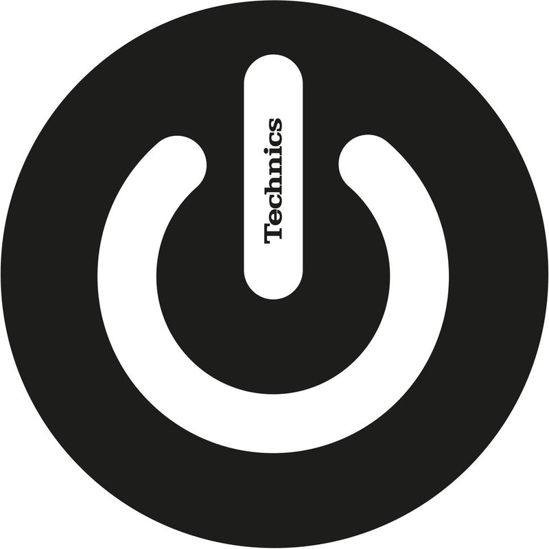 Technics On / Off Design Slipmats - Antistatic Slipmats for Turntables (Pair)