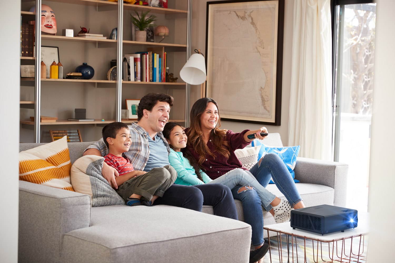 Optoma UHZ55 - True 4K UHD Home Entertainment Laser Projector