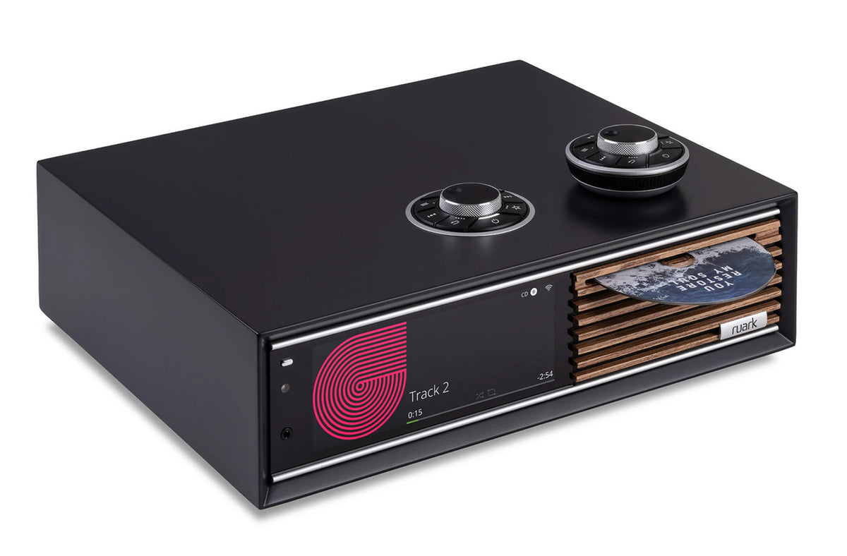 Ruark R710 CD Hi-Fi Console - Satin Charcoal