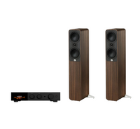 Audiolab 9000A Integrated Amplifier + Q Acoustics 5040 Floor Standing Speakers Package and 5 metres Classic 79 Strand