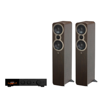 Audiolab 9000A Integrated Amplifier + Q Acoustics 3050c Floor Standing Speakers Package and 5 metres Classic 79 Strand