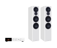 Audiolab 9000A Integrated Amplifier + Mission LX-6 MKII Floor Standing Speakers Package and 5 metres Classic 79 Strand